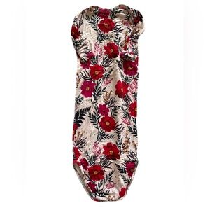 Posh Peanut Bamboo Floral Knotted Gown